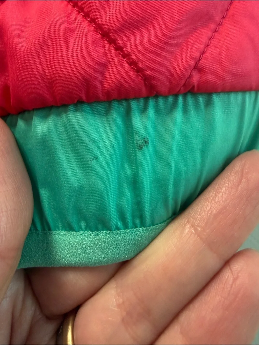 Patagonia Baby Animal Puffer Vest Reversible Pink 3-6M Runs Big like 12-18M